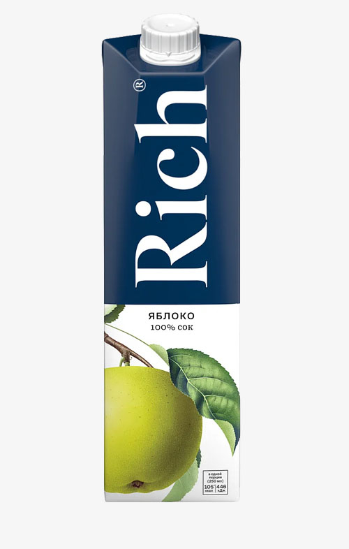 Сок «Rich» Яблочный, 1 л